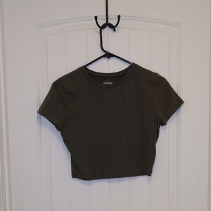 Wild Fable Green Crop Top